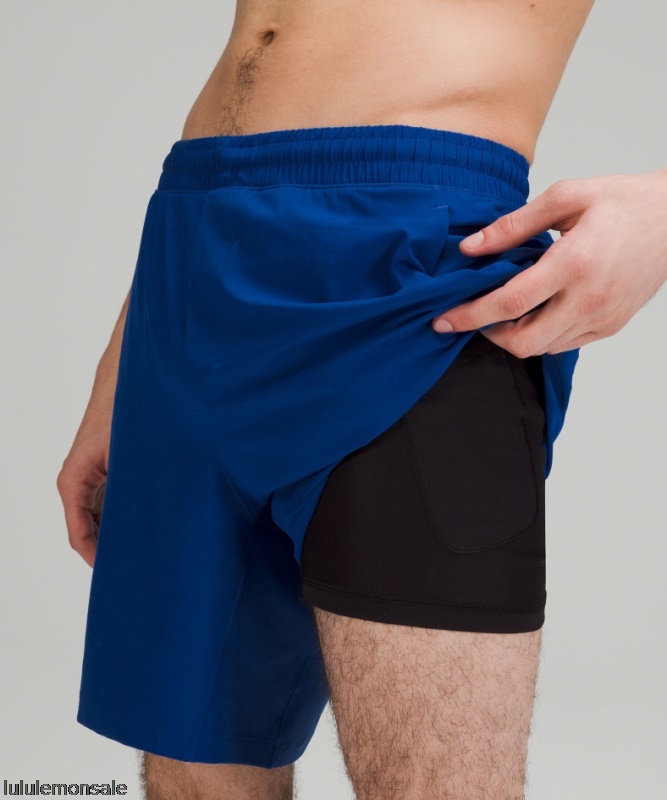 Lululemon Deutschland DELULU824 | Symphony Blue Schrittbrecher Gefüttert Kurz 7